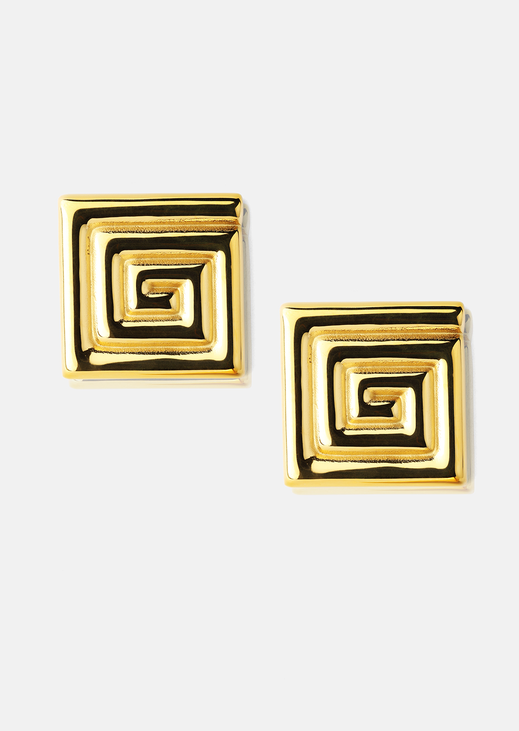 Ørering Geometric Glow - 18k Forgyldt