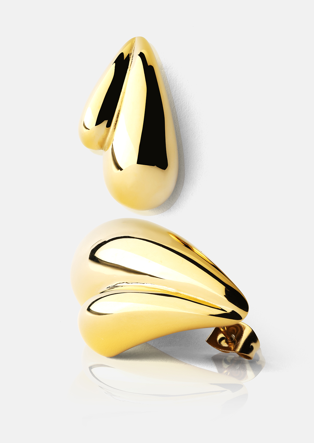 Øreringe Gilded Drop – 18k Forgyldte