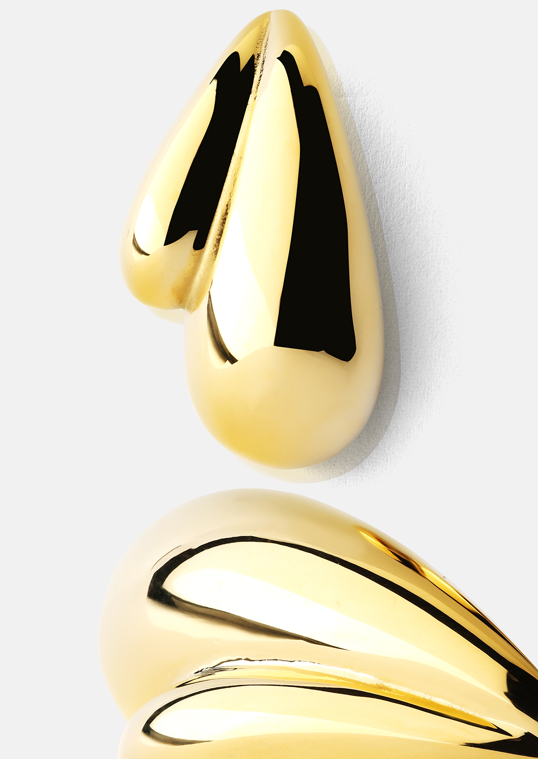 Øreringe Gilded Drop – 18k Forgyldte