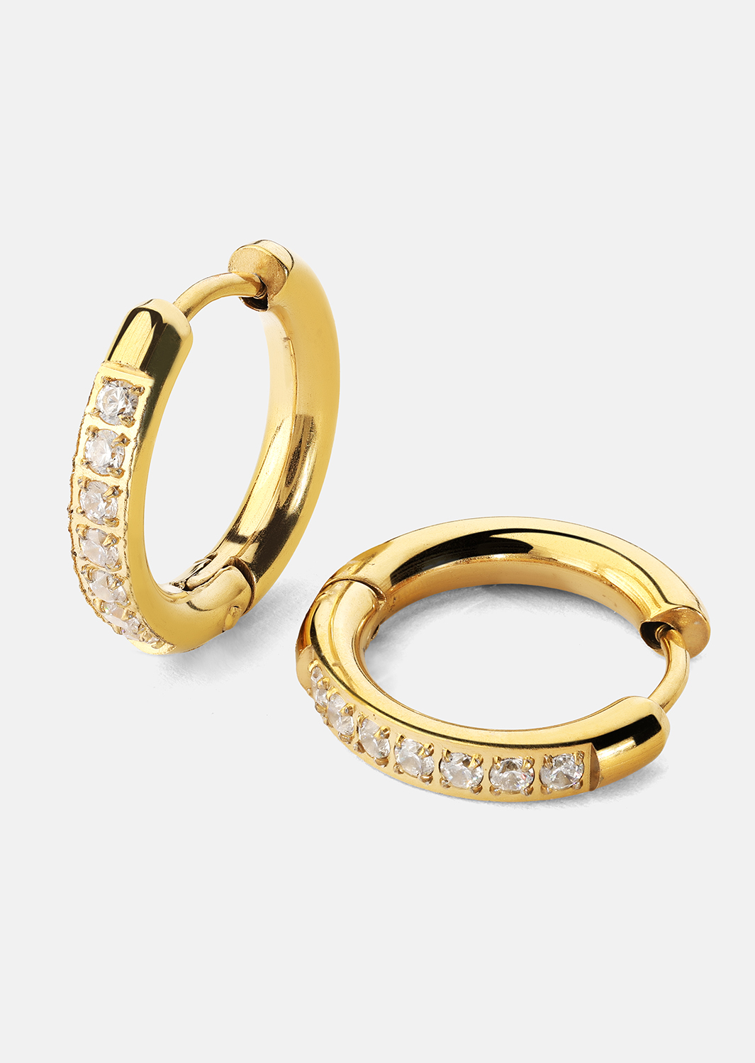Øreringe Golden Spark – 18k Forgyldte