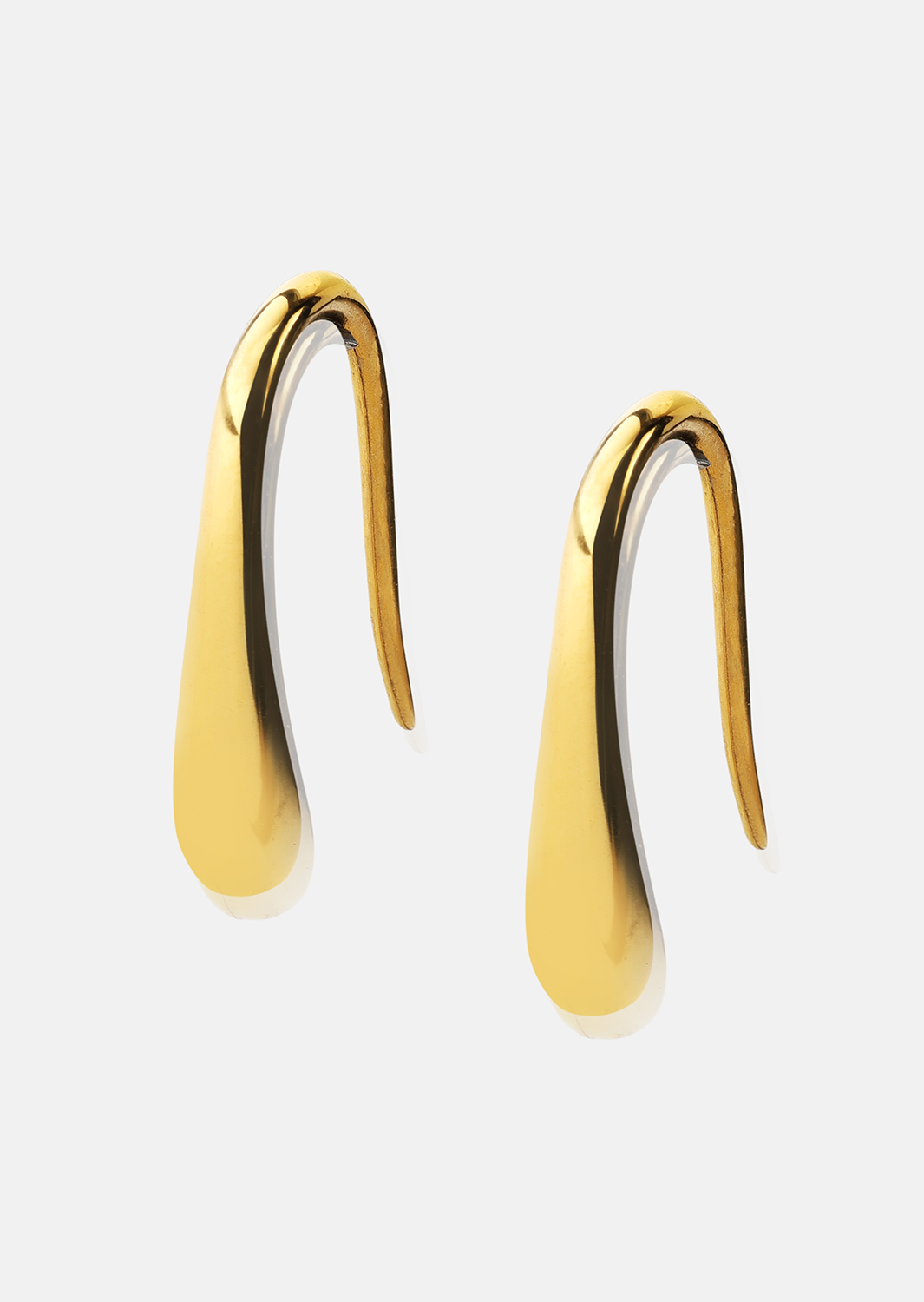 Ørering Golden Drop - 18k Forgyldt