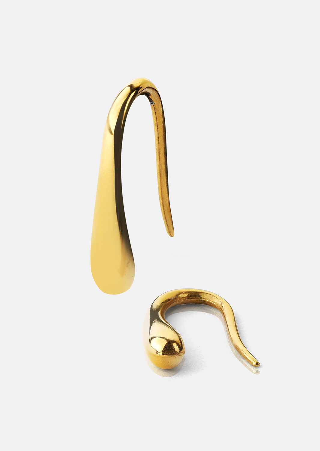 Ørering Golden Drop - 18k Forgyldt