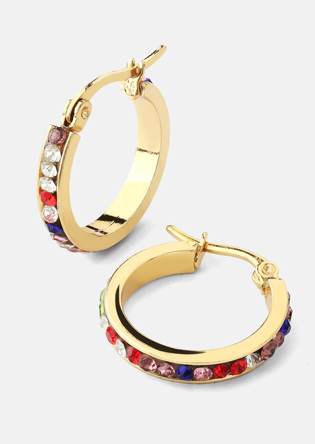 Ørering ColorWhirl - 18k Gold Plated