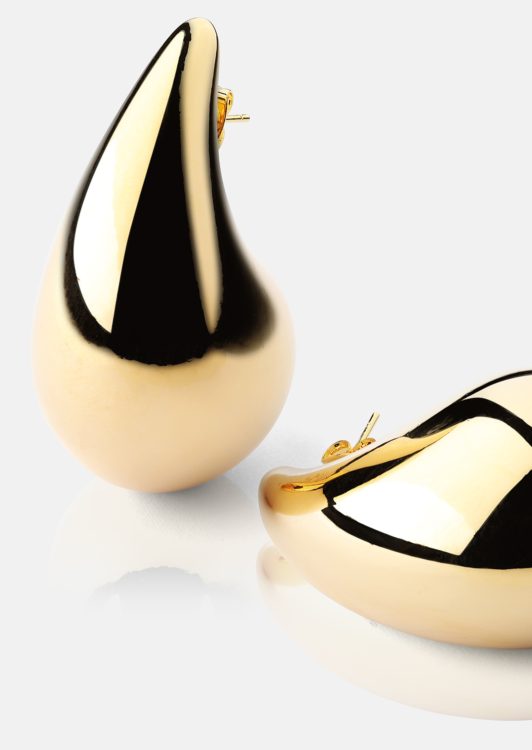Ørering Liquid Glow - 18k Forgyldt