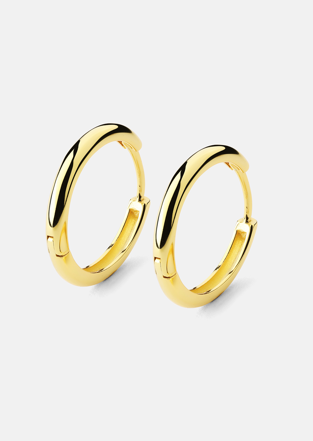 Ørering Shine Hoops - 18k Forgyldt