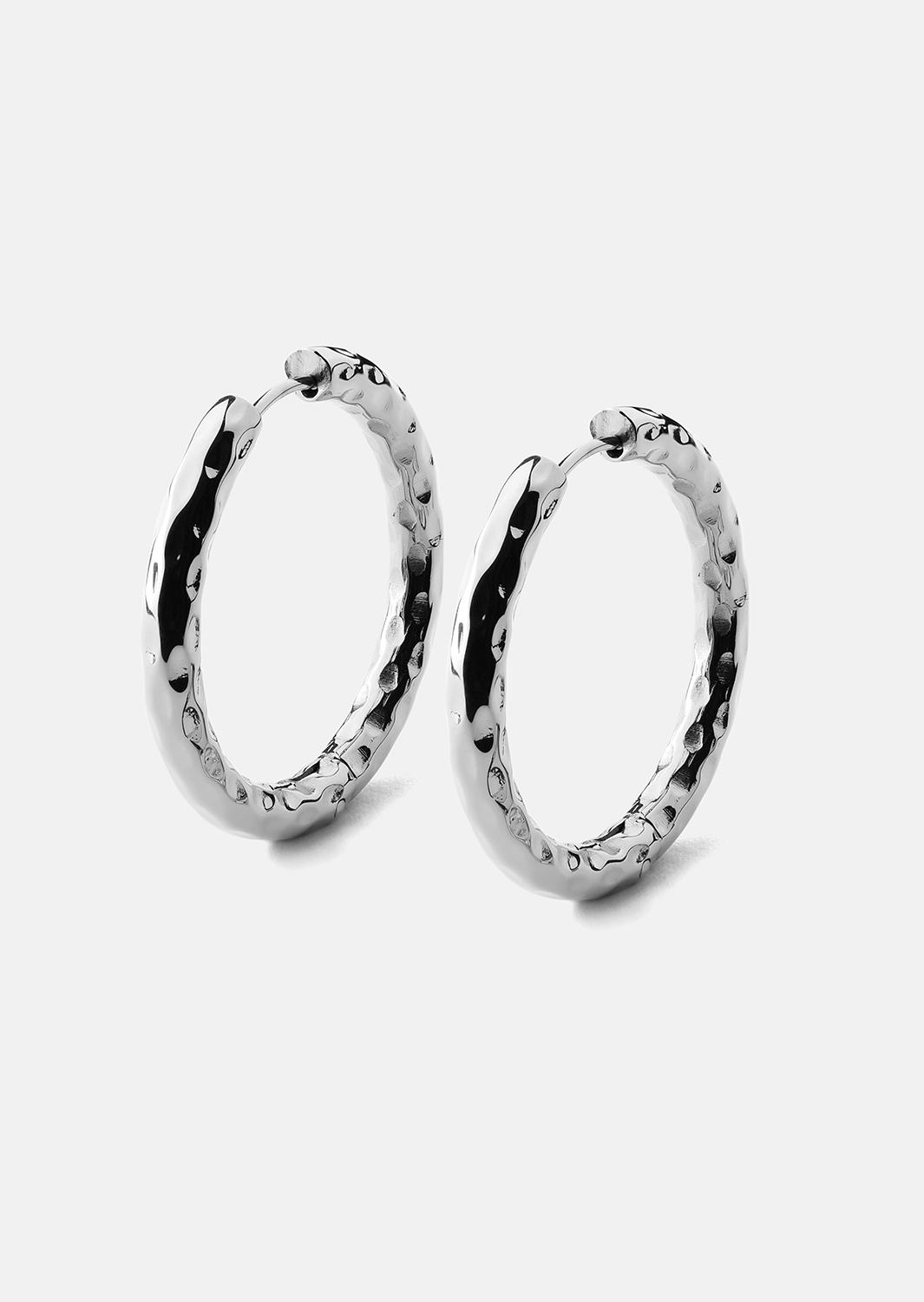 Ørering Everyday Hoops - Forsølvet