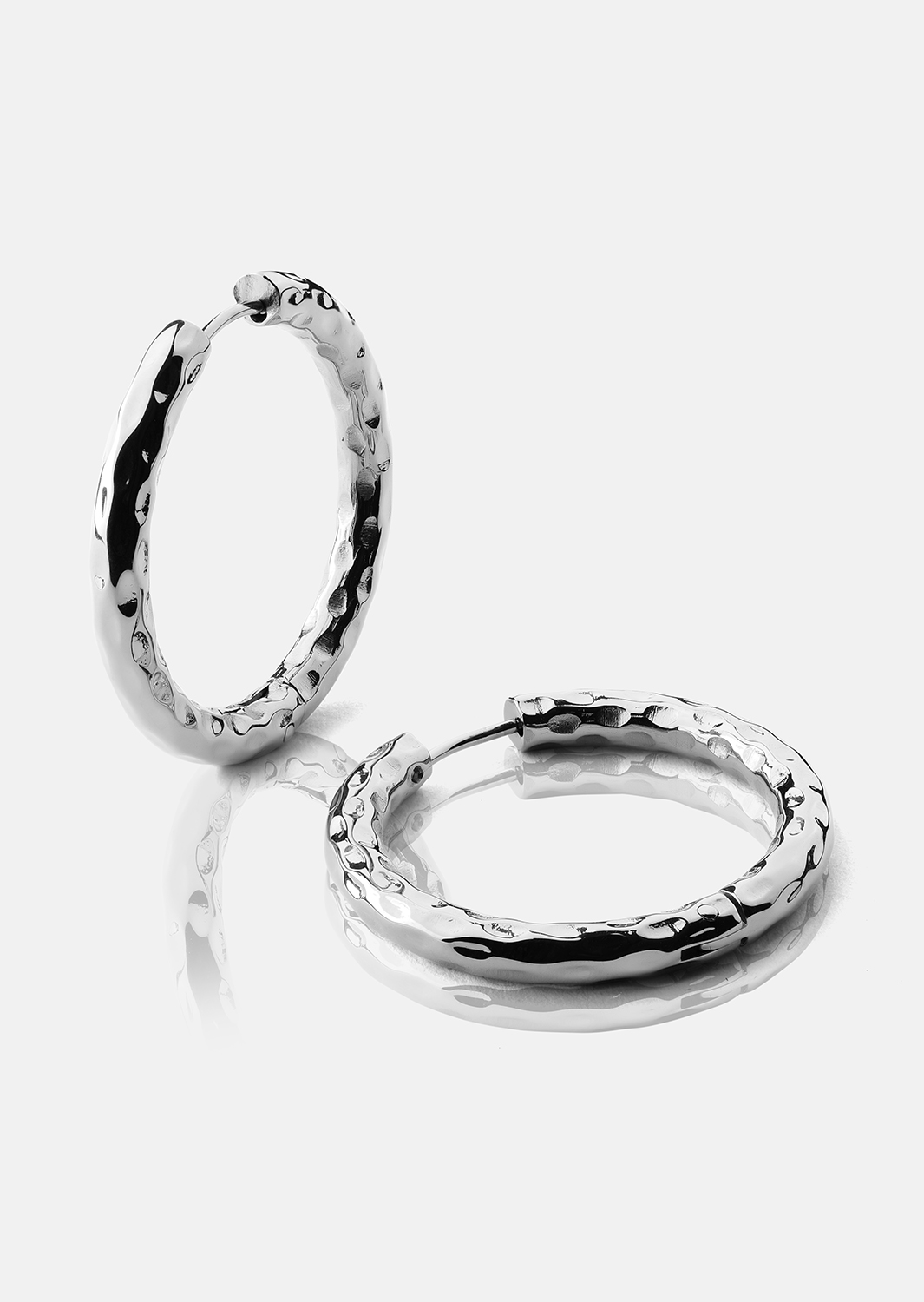 Ørering Everyday Hoops - Forsølvet