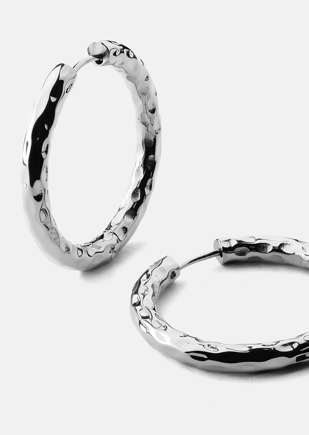 Ørering Everyday Hoops - Forsølvet