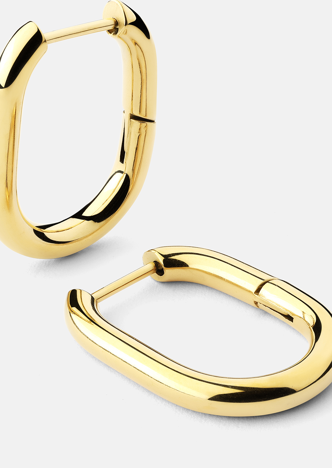 Ørering Eleganceis - 18k Forgyldt