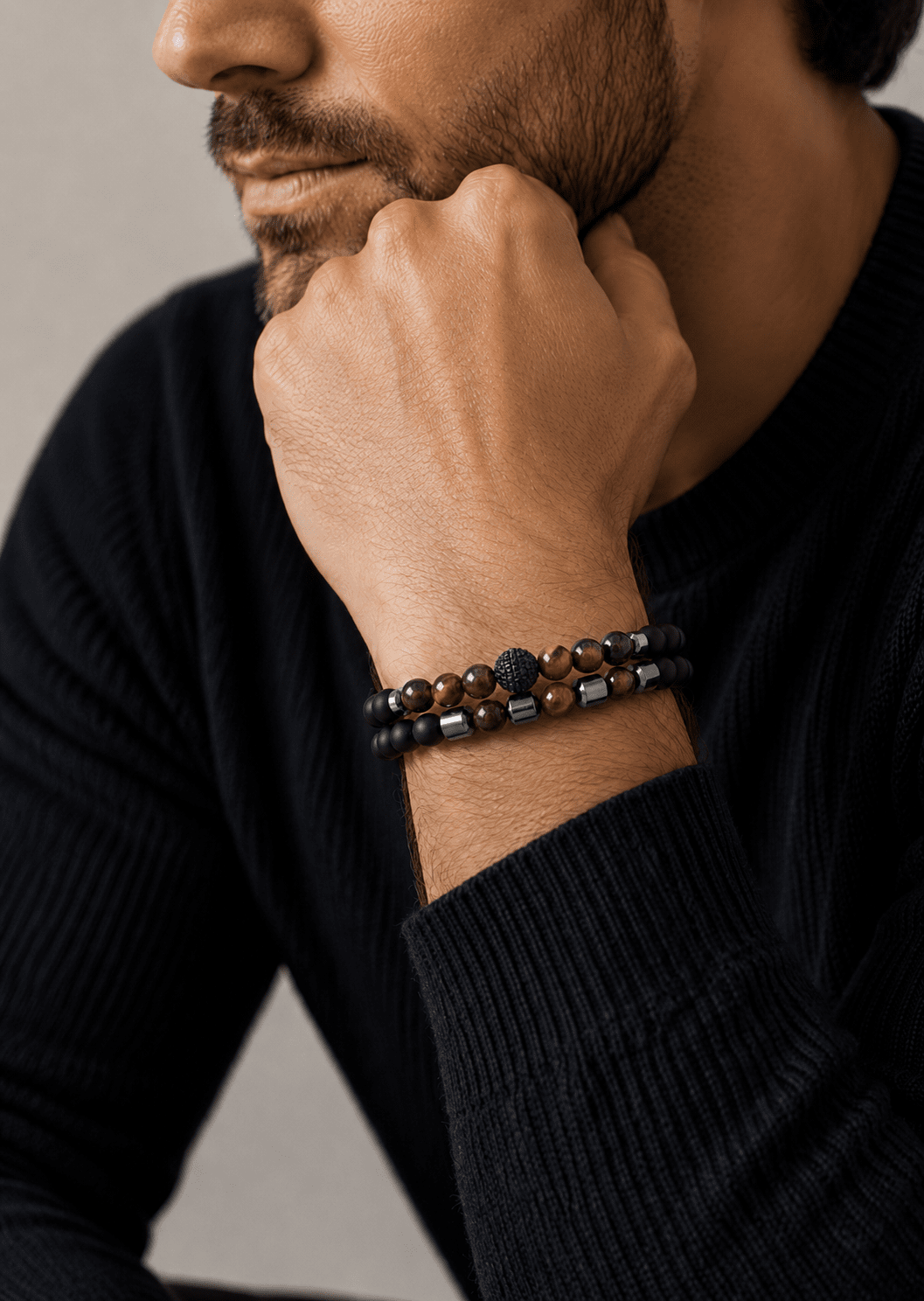 Perlearmbånd Titan Grip