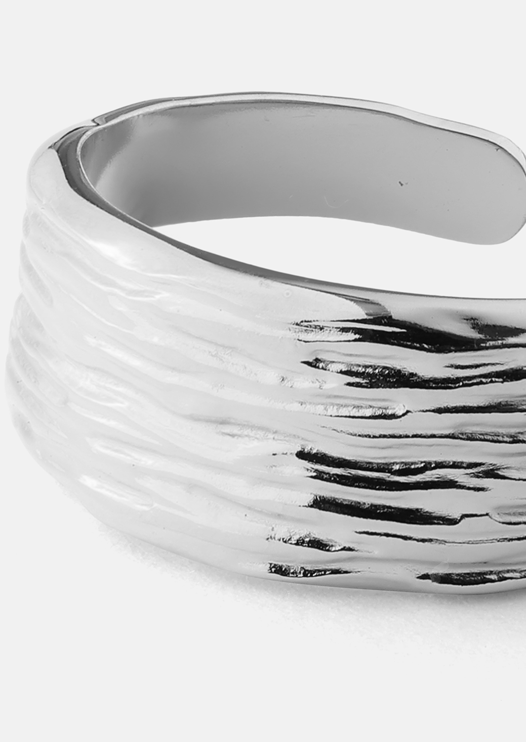 Wavena Ring - Forsølvet