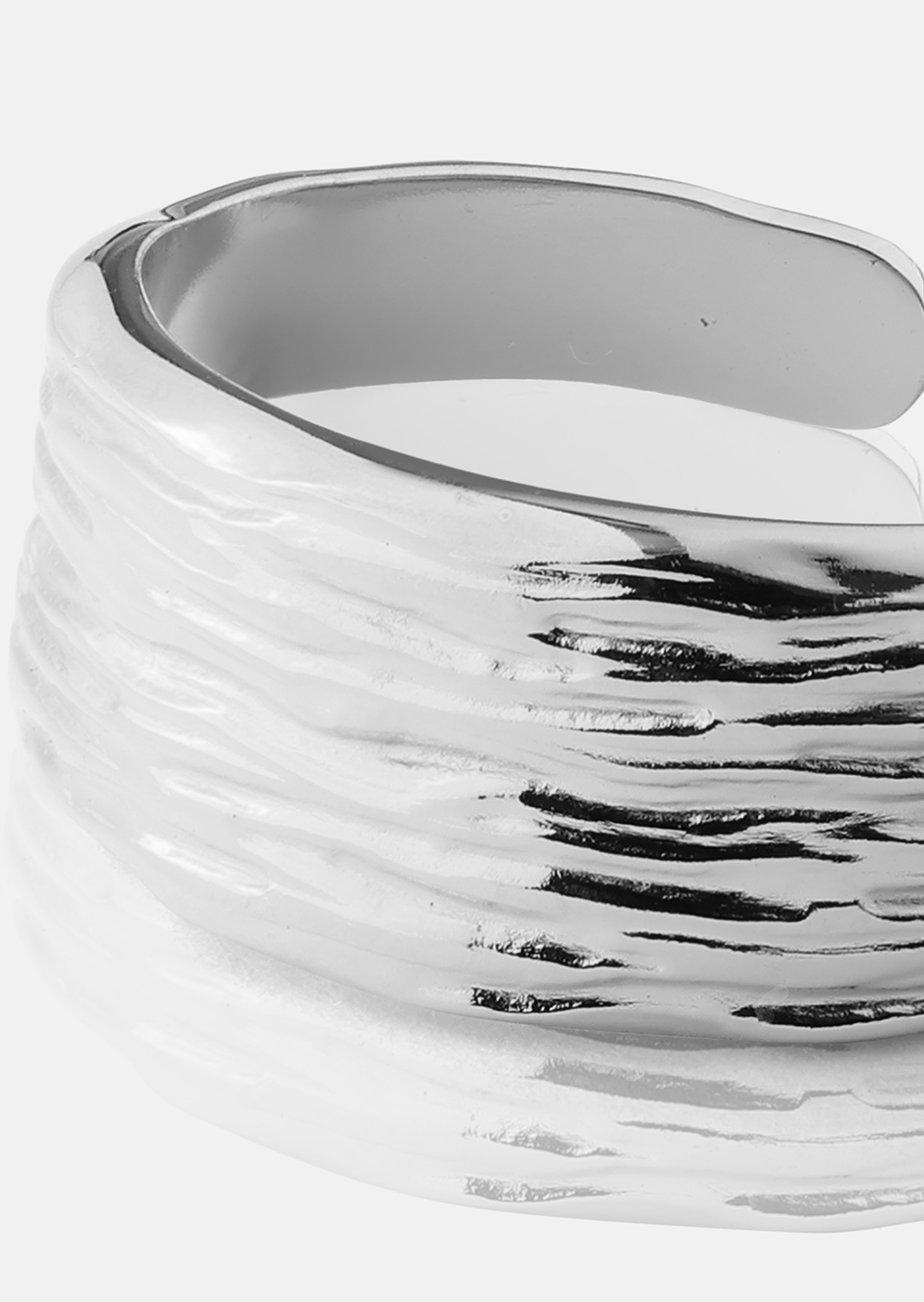 Wavena Ring - Forsølvet
