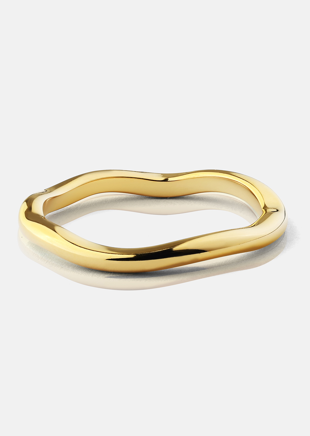 Ring Wave Gold - 18k guldbelagt