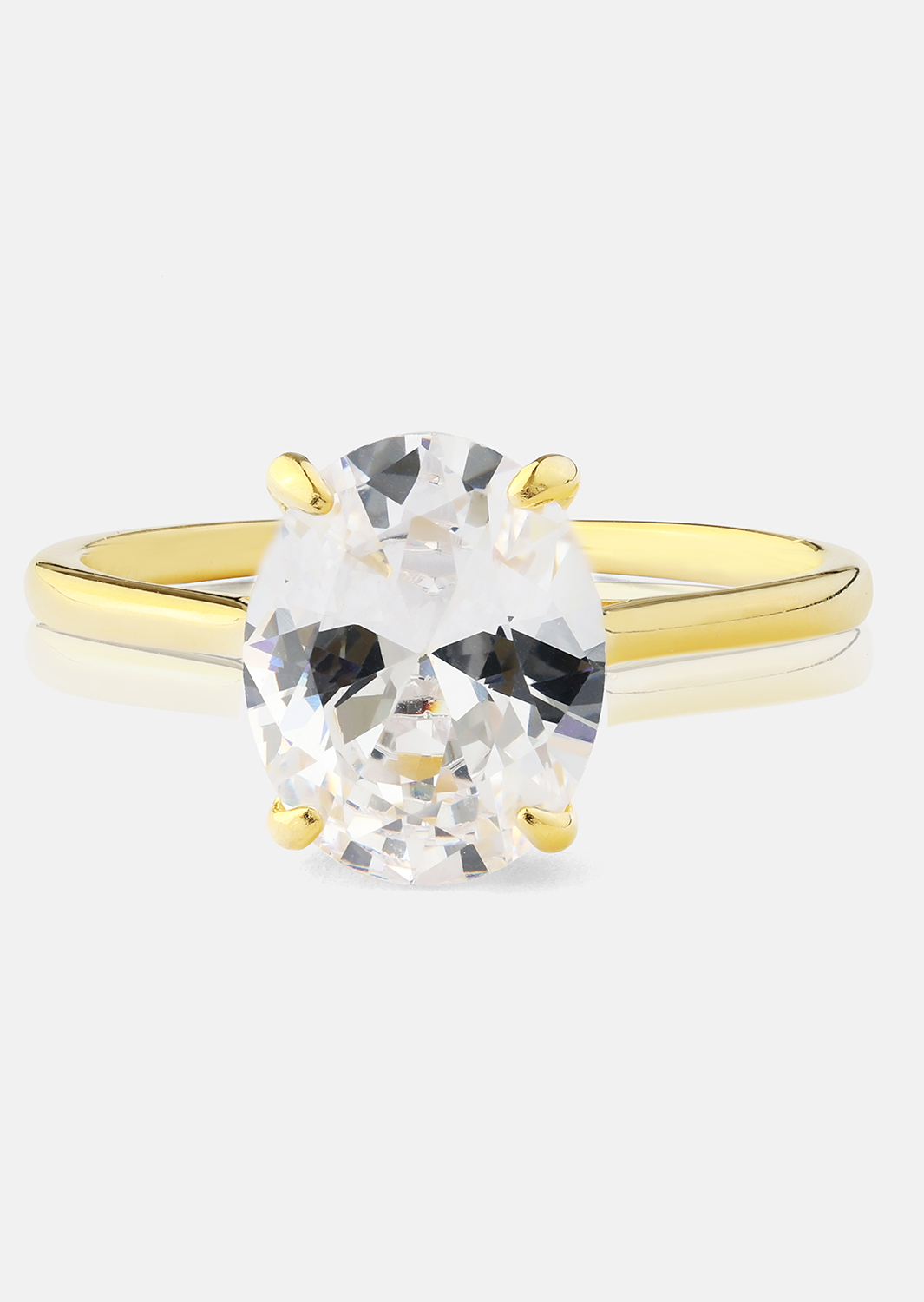Ring Clarity - 18k Forgyldt