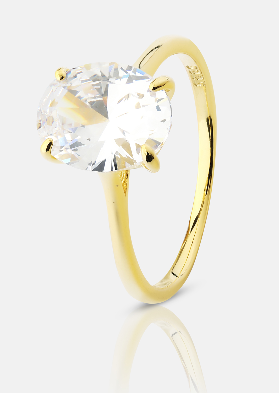 Ring Clarity - 18k Forgyldt
