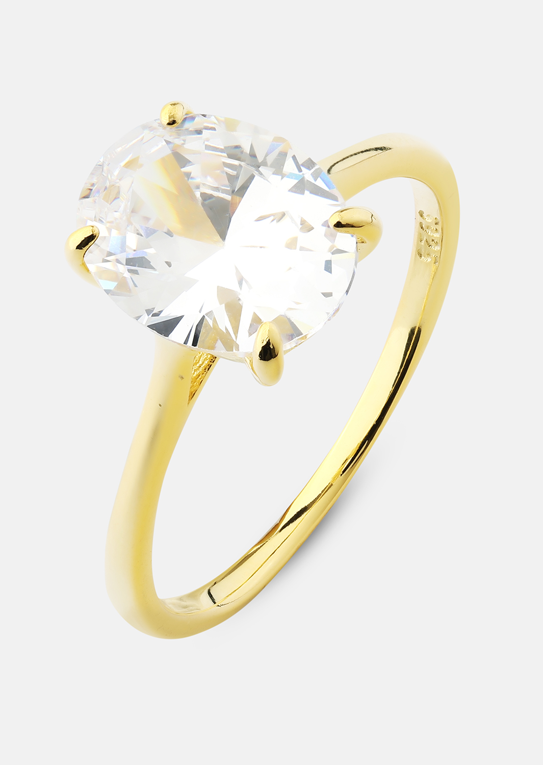 Ring Clarity - 18k Forgyldt