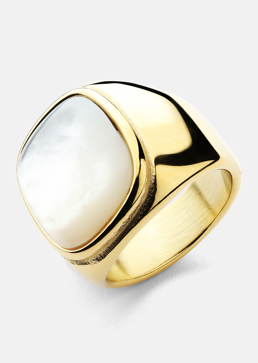 Ring Blanche - 18k guldbelagt