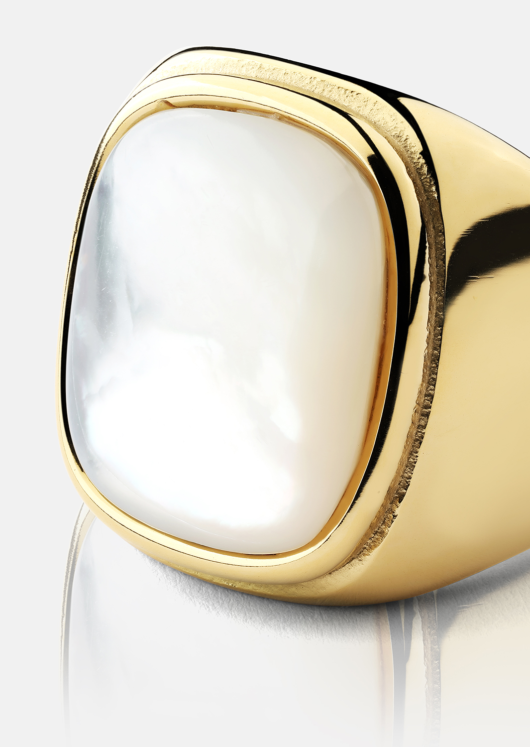 Ring Blanche - 18k guldbelagt
