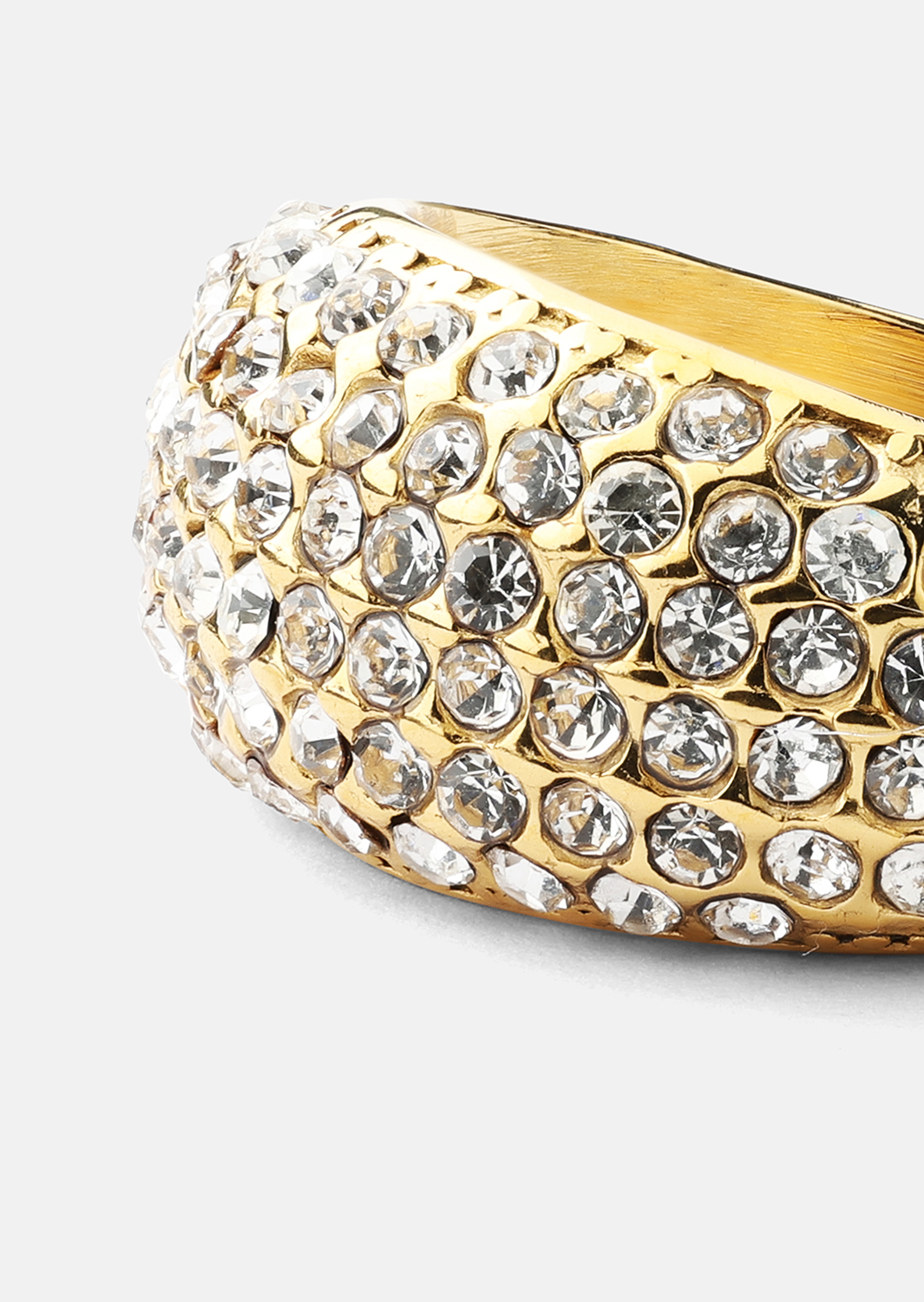 Stella Glimmer Ring - 18k Forgyldt