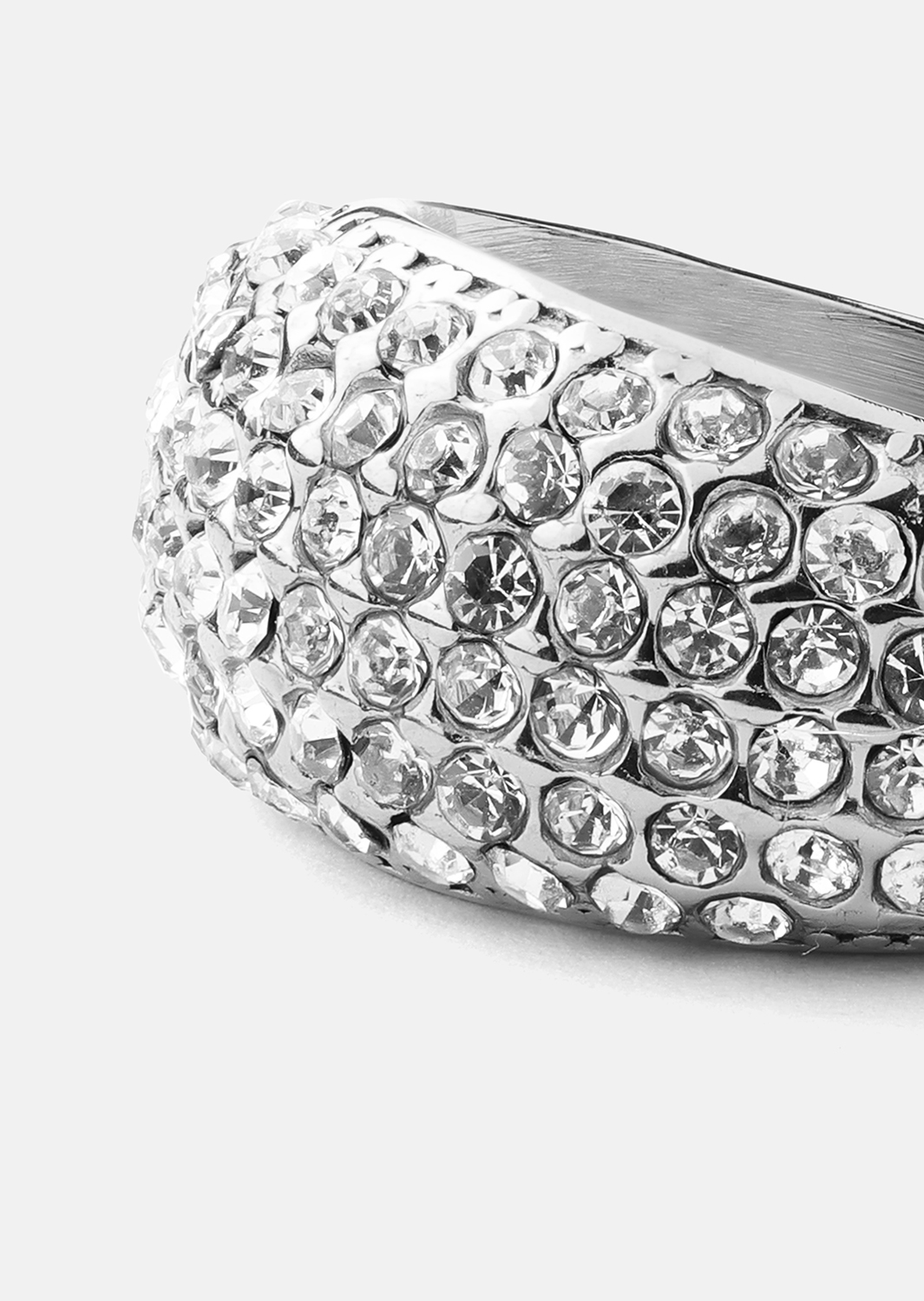 Stella Glimmer Ring - Forsølvet