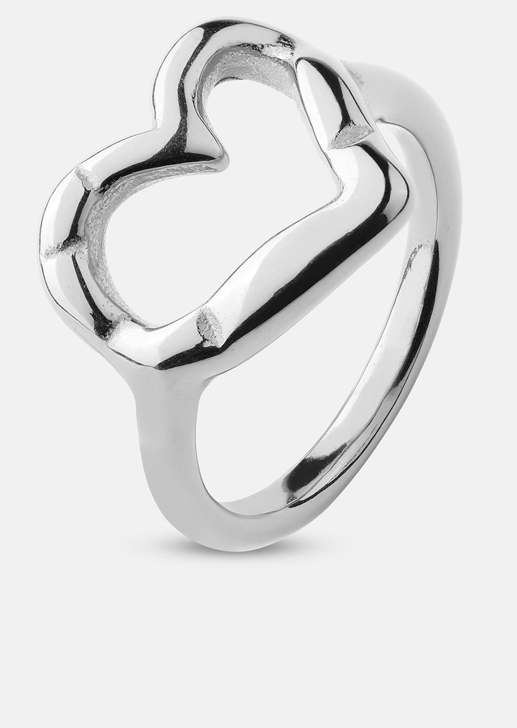 Ring Heartbeat- Forsølvet