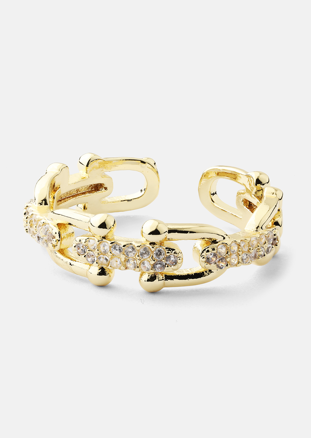 Ring Link Luxe - 18k Forgyldt