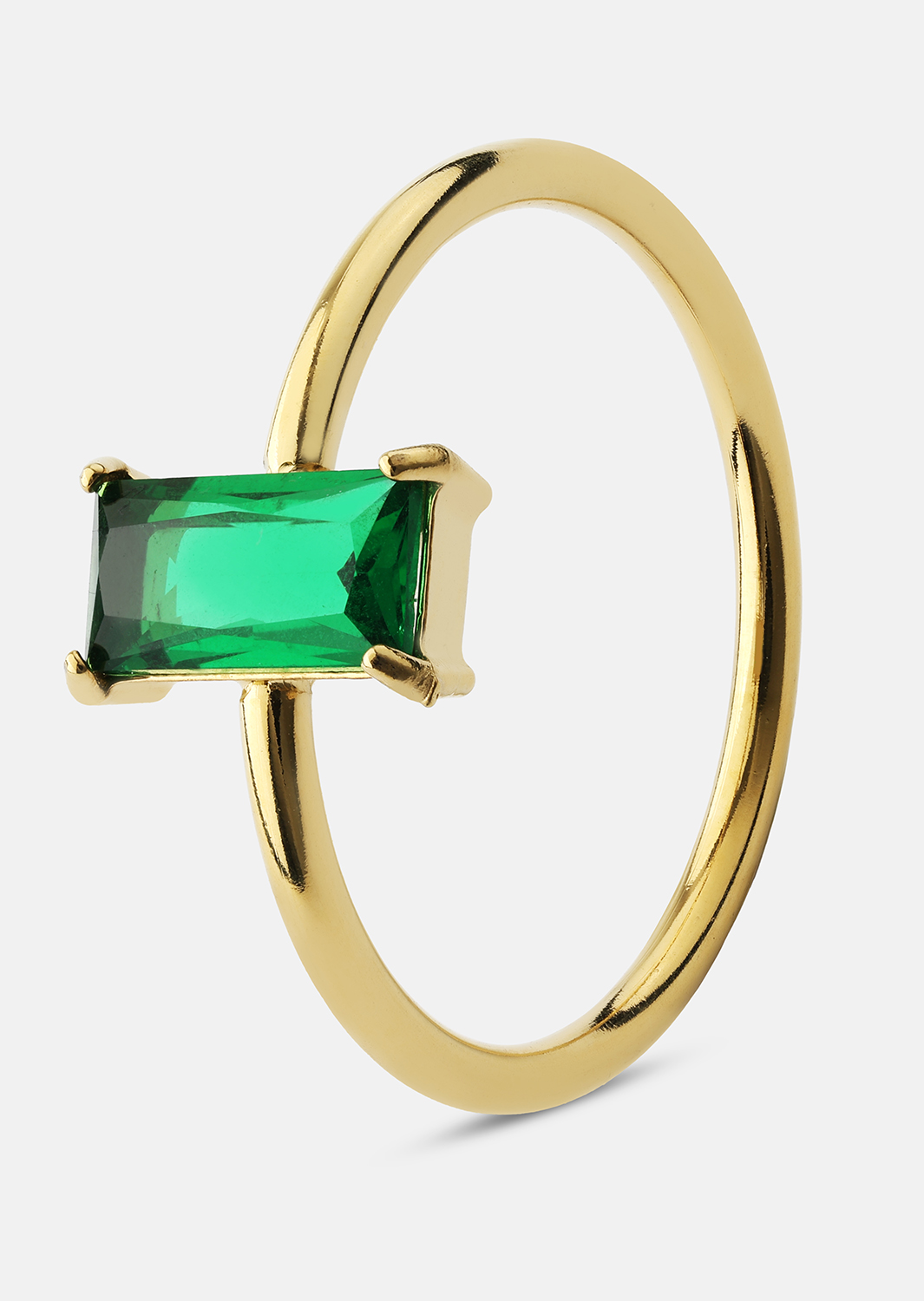 Ring Emeraldis - 18k Gold Plated
