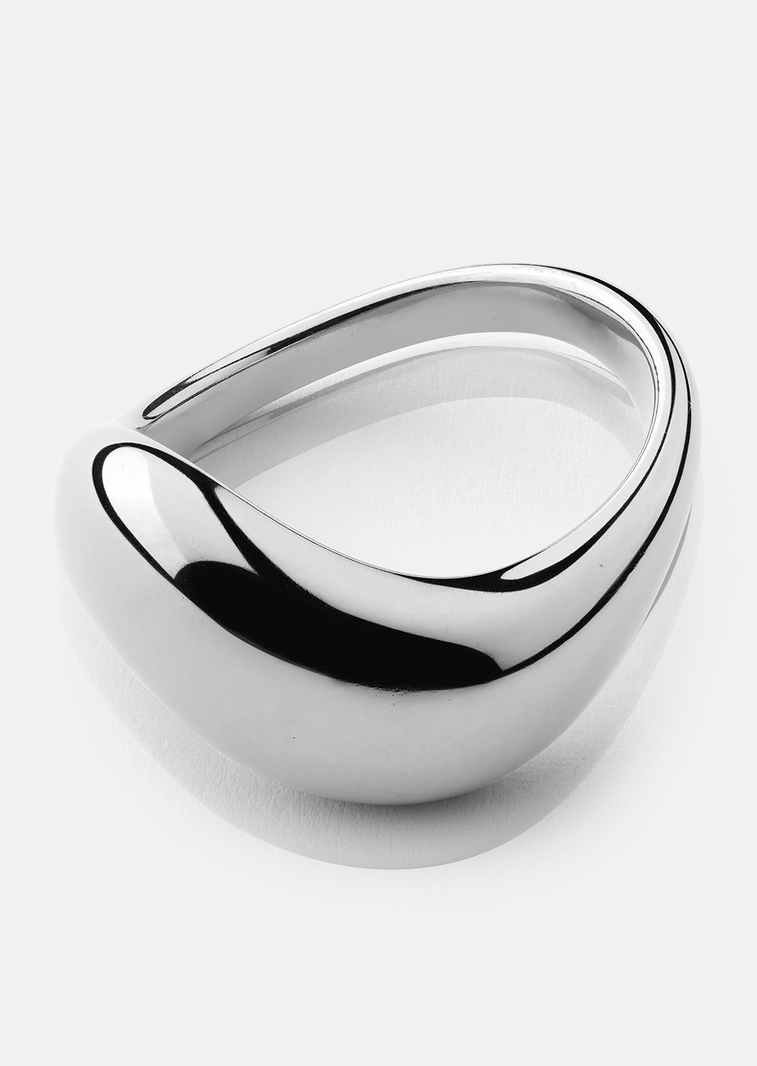 Ring Soft Curve - Forsølvet