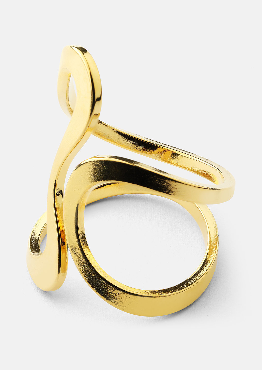Ring Infinity Flow - 18k Forgyldt