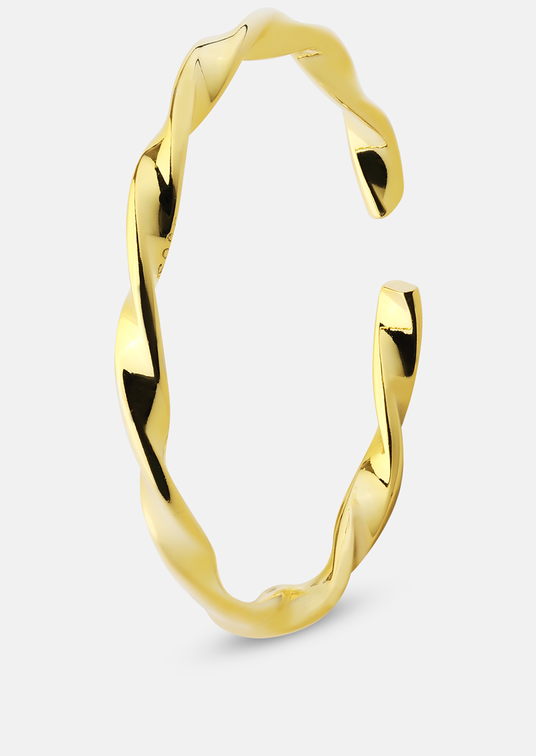 Ring Twist Whisper - 18k Forgyldt
