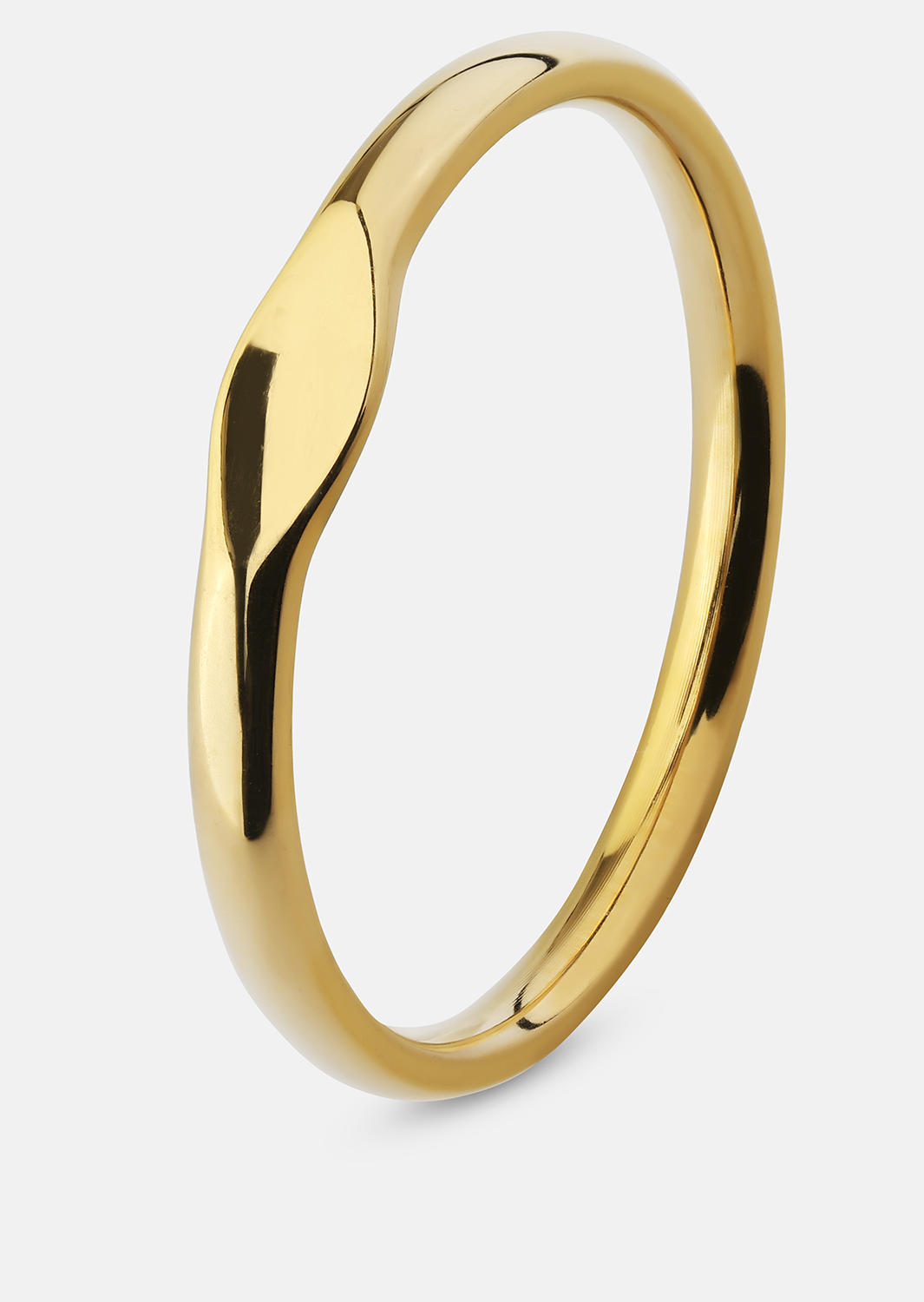 Initial Ring – 18k Forgyldt
