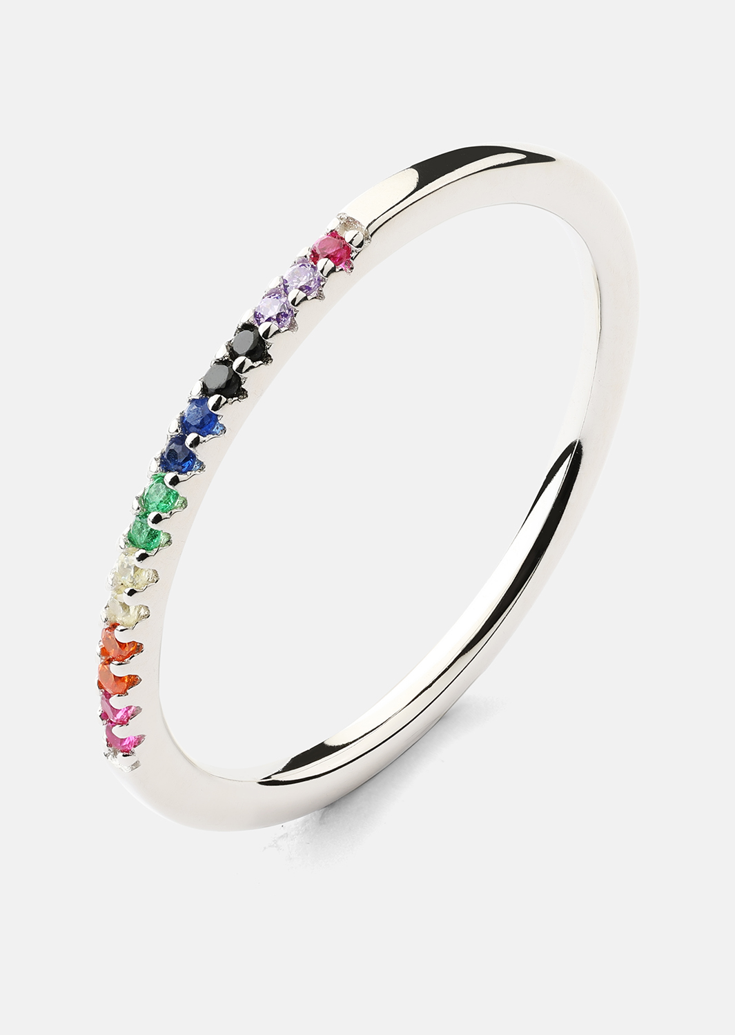 Ring Prism - Silver Plated