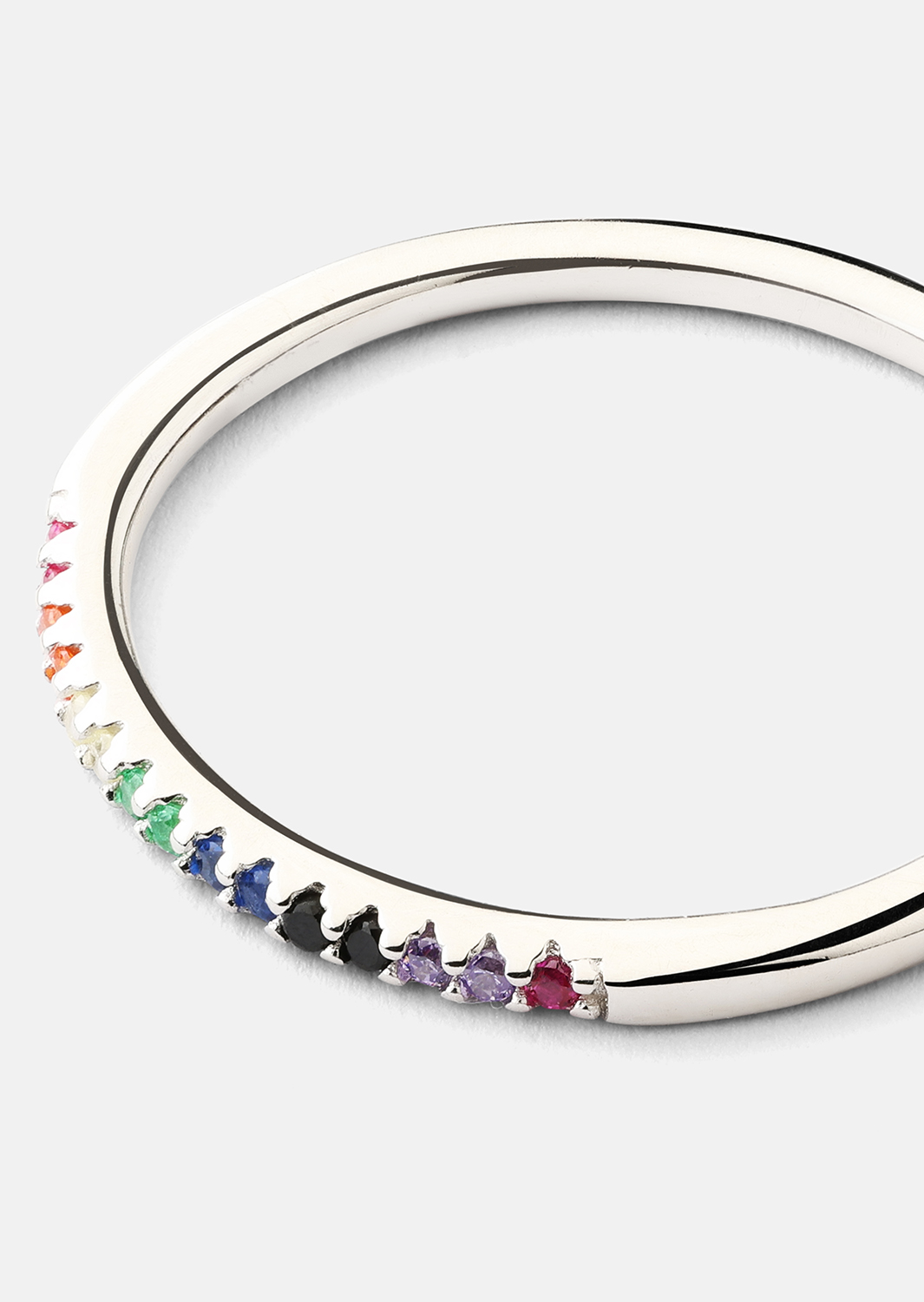 Ring Prism - Silver Plated