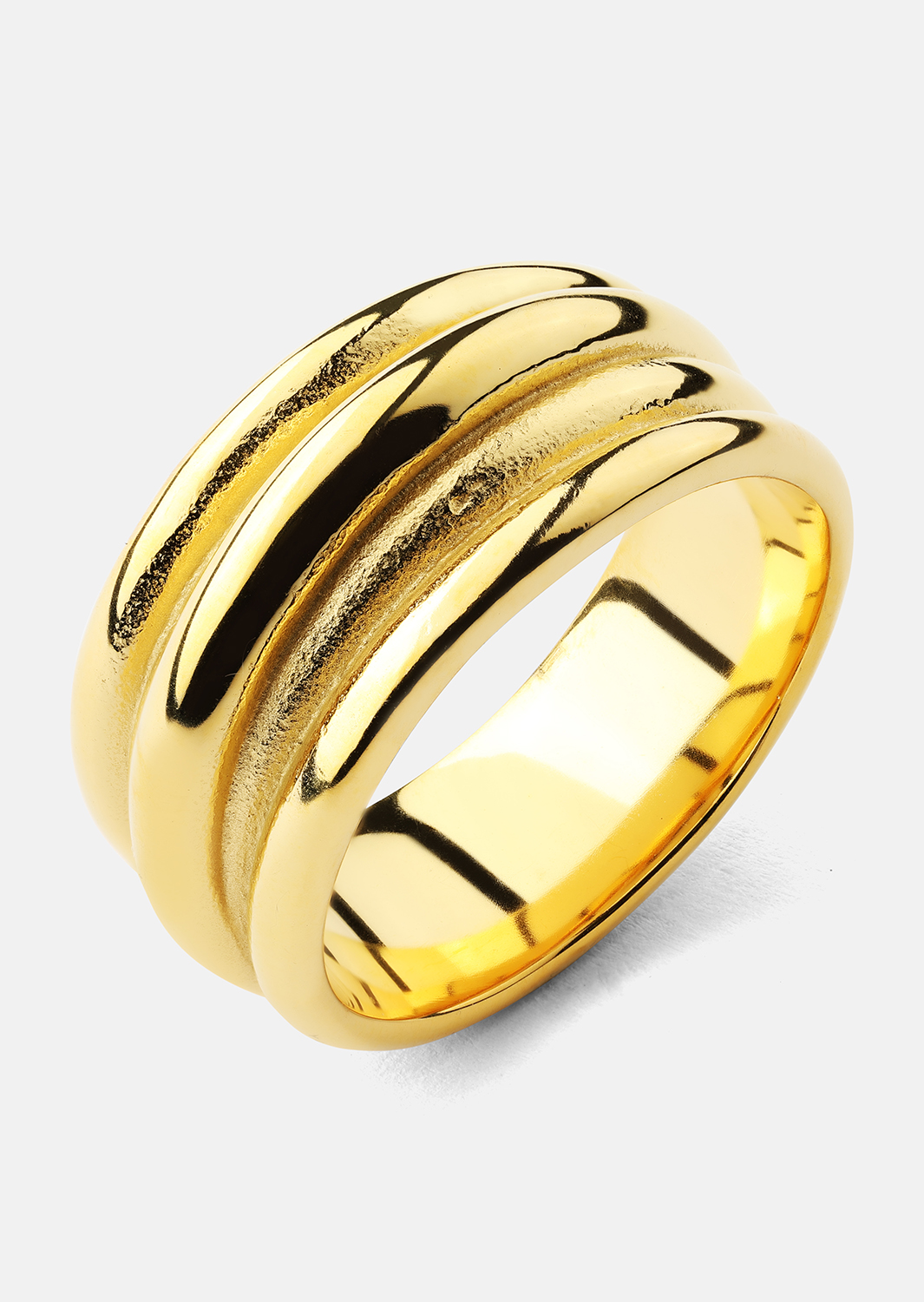 Ring Aurora Bold - 18K Forgyldt
