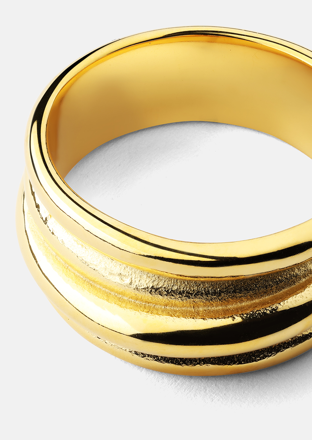 Ring Aurora Bold - 18K Forgyldt