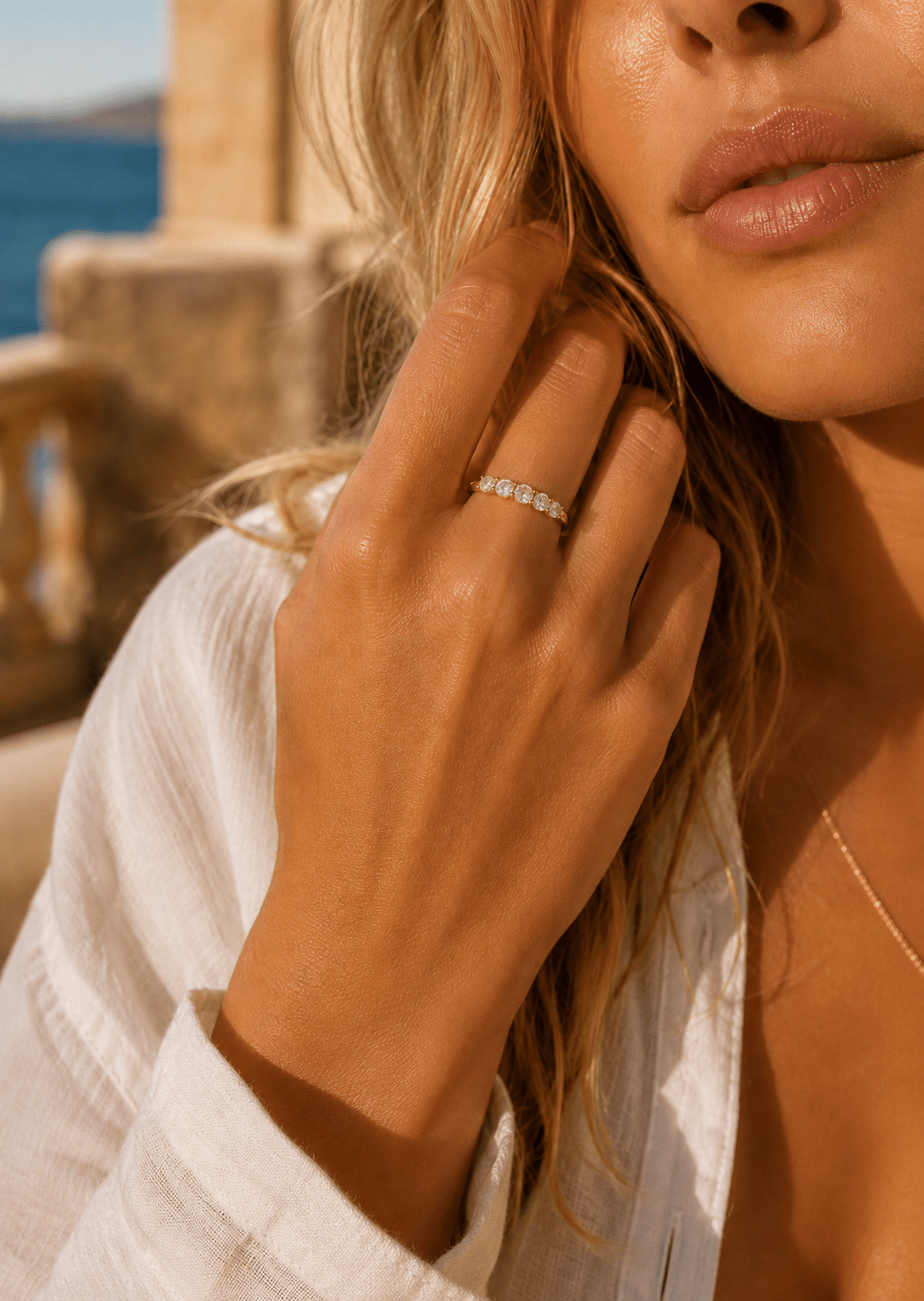 Ring Glowfly - 18k Forgyldt
