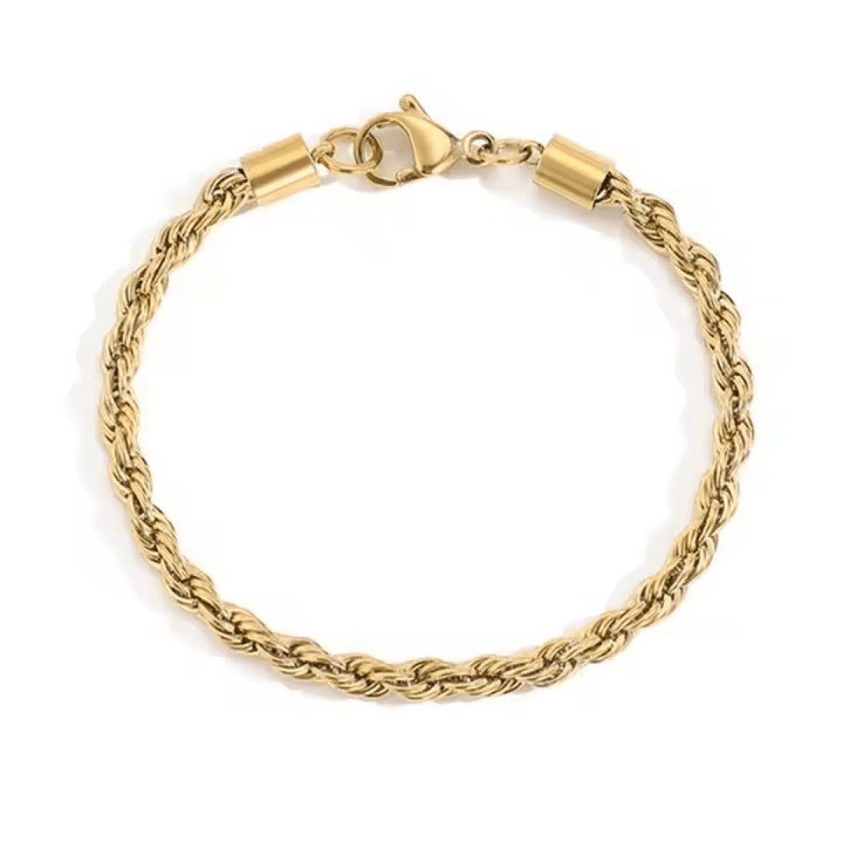 Armbånd Tresse - 18k Forgyldt